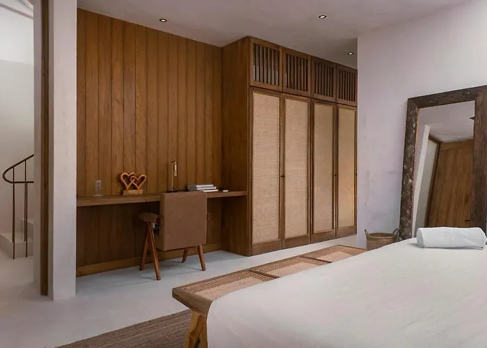 Boho Organic 3br Villa, Gated Community, Rooftop * Tulum