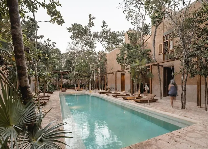 Boho Organic 3br Villa, Gated Community, Rooftop * Tulum