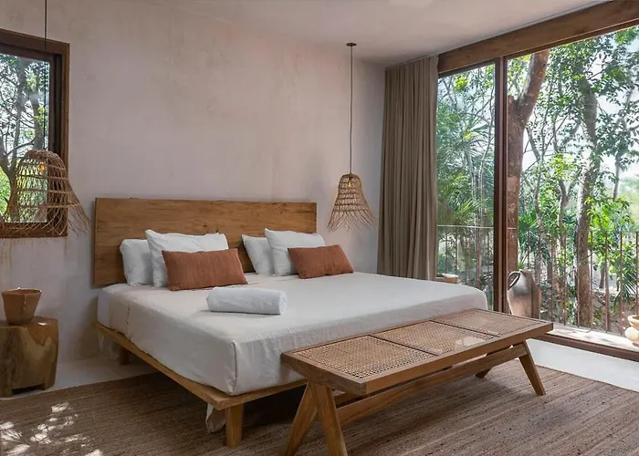 Casa de férias Boho Organic 3br Villa, Gated Community, Rooftop *