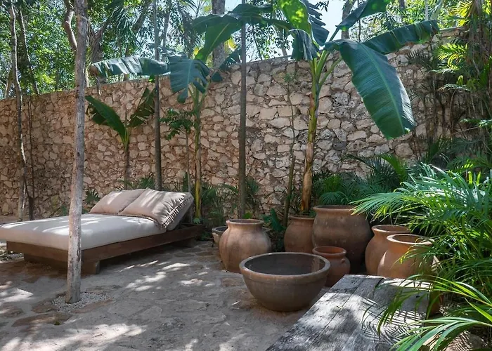 Boho Organic 3br Villa, Gated Community, Rooftop * Tulum