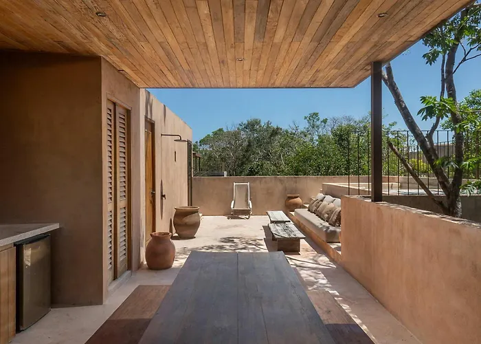 Boho Organic 3br Villa, Gated Community, Rooftop Casa de férias *